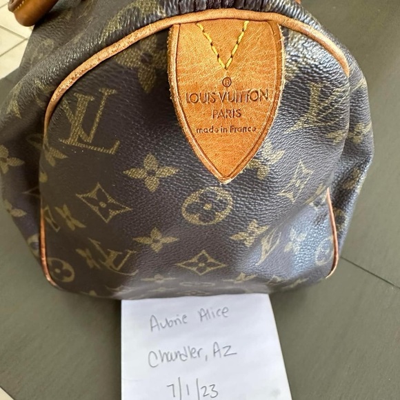 Louis Vuitton Speedy 30 vintage - Picture 3 of 8